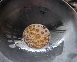 A picture of step 1 of Cluster beans sabji.