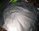 A picture of step 3 of Mithai roll with two main Ingredients.