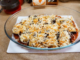 Rollitos de berenjena con tomate