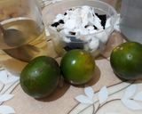 Foto langkah ke 2 dari resep Es jeruk peras campur.