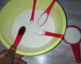 A picture of step 1 of No yeast puff puff.