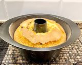 A picture of step 6 of Orange Cake with Chocolate Chips.