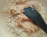 A picture of step 3 of BREAD BURFI ♥️.