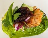 A picture of step 5 of Fired Fish & Prawns with Herbs.