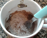 Foto del paso 1 de la receta: Mug cake de chocolate. Tortita en microondas en 3 minutos