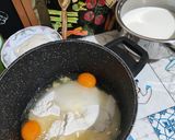 Pas rețetă Brioche cu cremă, pastă de brânză proaspătă și afine 4 fotografie