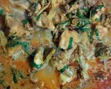 Gambar langkah 6 resipi Rendang Ayam Berkuah.