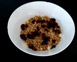 A picture of step 3 of My Healthy Granola Breakfast ❤#Kitchenwordsearch#Breakfast.