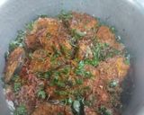 A picture of step 4 of Surmai fish biryani.