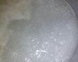 A picture of step 3 of Pulao and rasa.