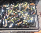 Foto del paso 2 de la receta: Mejillones a la brasa al aroma de romero