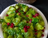 फलाहारी हरियाली आलू सिर्फ 15 मिनट में (व्रत के आलू) रेसिपी चरण 6 फोटो