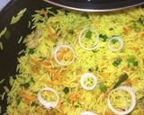 A picture of step 8 of Chicken Fried rice.