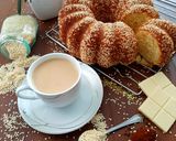 عکس مرحله 2 از دستور کیک ساده وانیلی