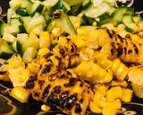 Foto langkah ke 4 dari resep Rujak jagung khas Bogor.