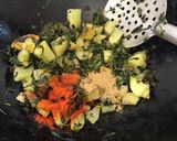 A picture of step 4 of Chutney Wale Methi Aloo Capsicum Rings.