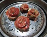 A picture of step 12 of Vegetables stuffed Rose Momos.