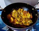A picture of step 7 of Prawns Dum Biriyani.