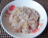 A picture of step 2 of Banh Canh Tom with Coconut Milk.