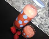 صورة لخطوة 7 من وصفة عصير الفراولة والموز🍓🍌