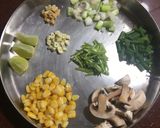 A picture of step 1 of Tom Yum Soup.