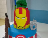 Foto del paso 15 de la receta: Torta súper héroes cumpleaños de Felipe