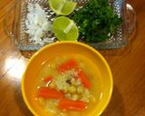 Foto del paso 3 de la receta: Sopa de arroz con garbanzos de Sinaloa