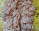 Foto del paso 1 de la receta: Empanada de carre de cerdo picada con cuchillo