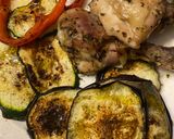 Foto del paso 7 de la receta Pollo Asado con Finas Hierbas y Verduras a la Plancha !!!