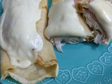 Creppes con Pollo y Queso