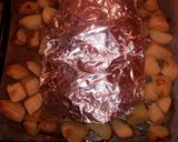Fóliában sült, rozmaringos nyúl, velesült minden jóval 🐇🍎🥔 recept fázis 7 fotója