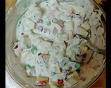 A picture of step 2 of Russian fruit salad.