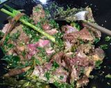 Foto langkah ke 6 dari resep Gulai itiak lado hijau Koto Gadang (gulai bebek cabe hijau).