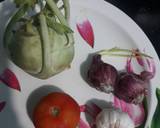 Kohlrabi n tomato soup recipe step 1 photo