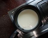 A picture of step 1 of Paneer Kheer.