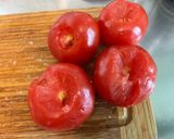 Une image de l'étape 4 de Gratin de dorade sébaste à l’oseille et tomates.