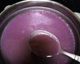 Foto langkah ke 5 dari resep Pudding Lapis Ubi Ungu Topping Keju.