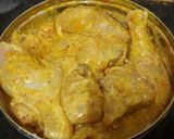 A picture of step 1 of Chicken Patiala.