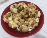 A picture of step 5 of Dahi Puri Chat.