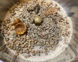 A picture of step 1 of Chicken Boti Bihari style.