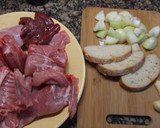 Foto del paso 1 de la receta: Conejo guisado con majado especial