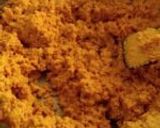 A picture of step 3 of Besan Ladoo.