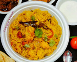 वेजिटेबल मसाला खिचड़ी (vegetable masala khichdi recipe in Hindi) रेसिपी चरण 5 फोटो