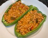 Foto del paso 4 de la receta: Pimientos rellenos en el microondas muy fáciles!!