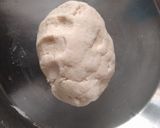A picture of step 1 of Raj Kachori.