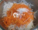 無奶無蛋無麵粉米蘿蔔絲餅的食譜步驟2照片