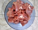 Foto del paso 1 de la receta: Carne de res guisada con vegetales