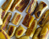 Foto langkah ke 4 dari resep Pisang Bakar Aneka Topping (no minyak, no terigu).