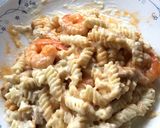 Hình bước làm 4 của món Pasta hải sản sốt bơ sữa