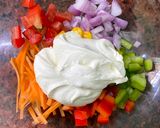 A picture of step 6 of Cream cheese sandwich.